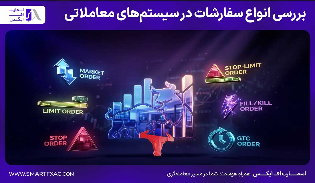 بررسی انواع سفارشات در سیستم‌های معاملاتی