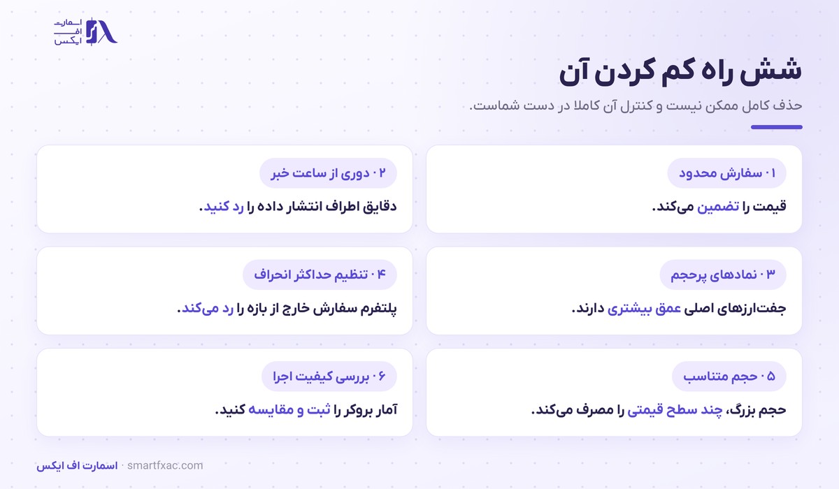 شش راه عملی برای کم کردن اسلیپیج