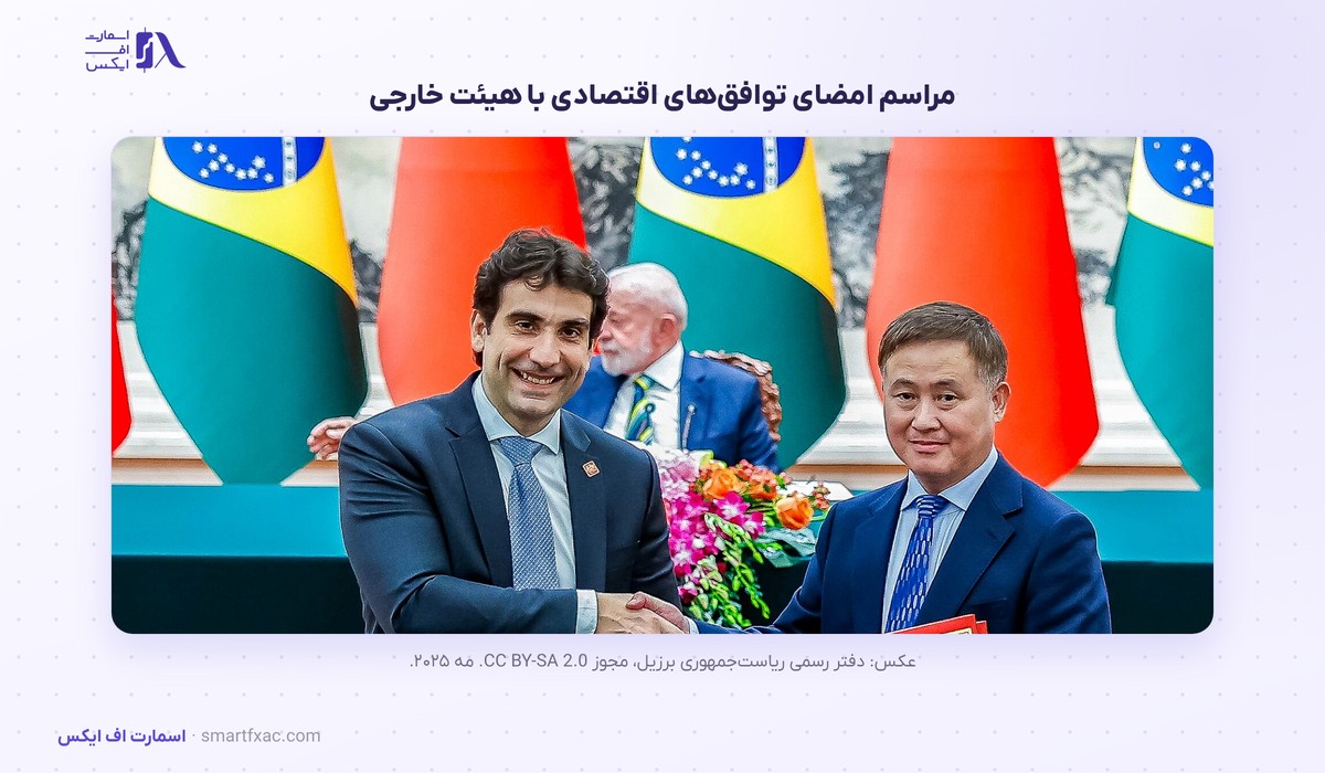 پان گونگ شنگ در مراسم امضای توافق‌های اقتصادی