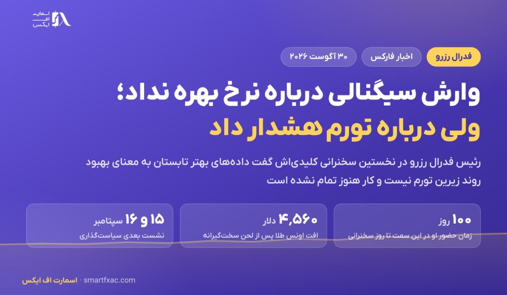 وارش سیگنالی درباره نرخ بهره نداد؛ ولی درباره تورم هشدار داد 1 وارش سیگنالی درباره نرخ بهره نداد؛ ولی درباره تورم هشدار داد
