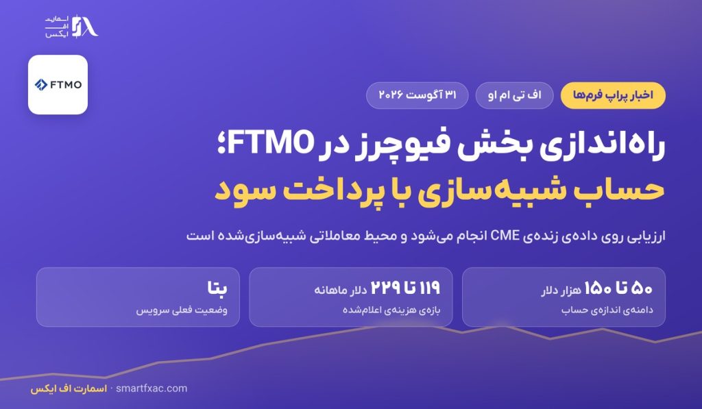 راهاندازی FTMO Futures؛ حساب شبیهسازی با پرداخت سود 1 راهاندازی FTMO Futures؛ حساب شبیهسازی با پرداخت سود