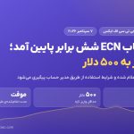 کاهش حداقل سرمایه حساب ECN در GTCFX از ۳ هزار به ۵۰۰ دلار