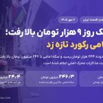 دلار در یک روز نزدیک ۱۰ هزار تومان بالا رفت؛ سکه امامی رکورد تازه زد