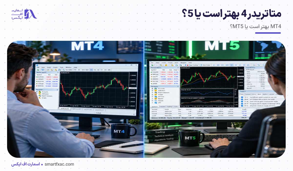 متاتریدر 4 بهتر است یا 5؟ | مقایسه 9 تفاوت مهم MT4 و MT5 6 متاتریدر 4 بهتر است یا 5؟