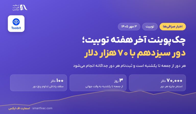 چک‌پوینت آخر هفته توبیت؛ دور سیزدهم با استخر ۷۰ هزار دلاری