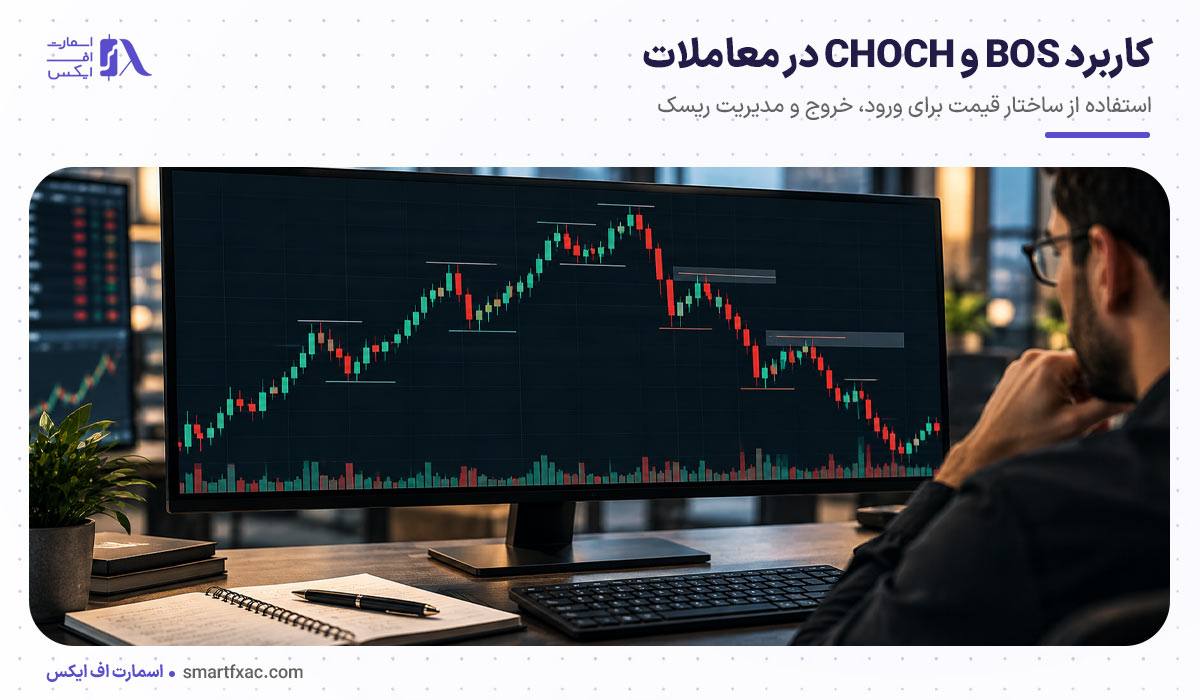 BOS و CHOCH چیست؟ | +6 تفاوت BOS و CHOCH 7 کاربرد BOS و CHOCH در معاملات