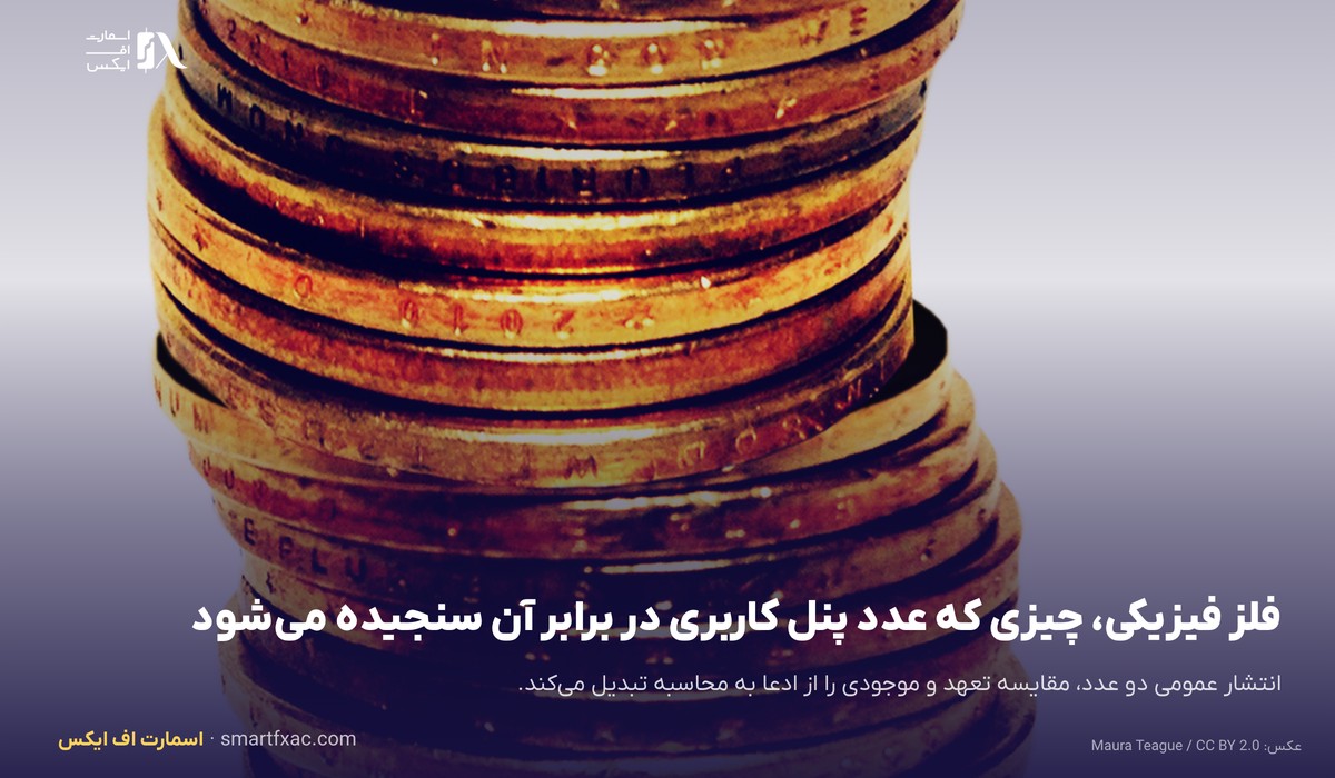 فلز فیزیکی که عدد پنل کاربری در گزارش روزانه ذخایر در برابر آن سنجیده می‌شود