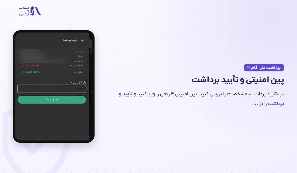 واریز و برداشت در بروکر وینگو؛ آموزش تتر، ریالی و قوانین برداشت 29 پین امنیتی و تأیید برداشت تتر در بروکر وینگو